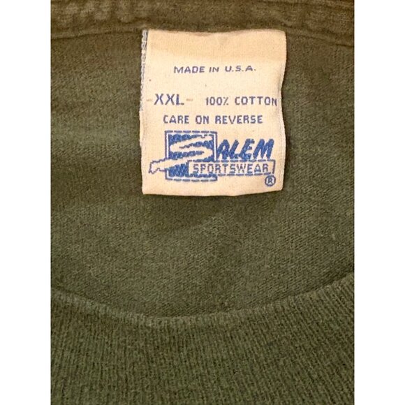 Vintage 1995 Salem Sportswear Philadelphia Eagles Double Sided AOP T-Shirt 2XL - Picture 7 of 7